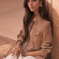 Button Front Long Sleeve Jacket-Coats & Jackets-Trendsi-[option4]-[option5]-[option6]-[option7]-[option8]-Shop-Boutique-Clothing-for-Women-Online