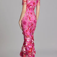 Floral Embroidered Mesh Overlay Maxi Dress-Dresses-Trendsi-[option4]-[option5]-[option6]-[option7]-[option8]-Shop-Boutique-Clothing-for-Women-Online