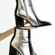 Stemon Three Tone Block Heel Boots-Rag Company-[option4]-[option5]-[option6]-[option7]-[option8]-Shop-Boutique-Clothing-for-Women-Online