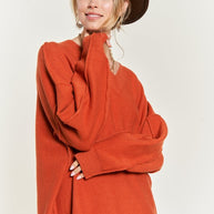 V-NECK OVERSIZED SWEATER PLUS SIZE-Jade By Jane-[option4]-[option5]-[option6]-[option7]-[option8]-Shop-Boutique-Clothing-for-Women-Online