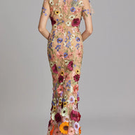 Floral Embroidered Mesh Overlay Maxi Dress-Dresses-Trendsi-[option4]-[option5]-[option6]-[option7]-[option8]-Shop-Boutique-Clothing-for-Women-Online