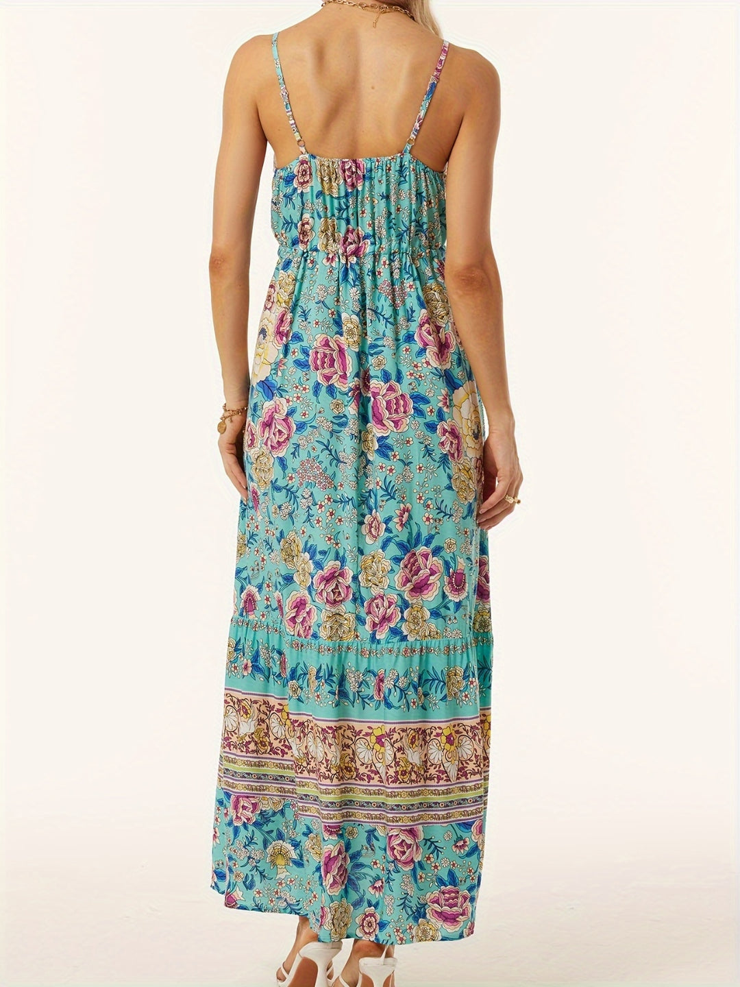 Printed Scoop Neck Boho Midi Cami Dress-Trendsi-[option4]-[option5]-[option6]-[option7]-[option8]-Shop-Boutique-Clothing-for-Women-Online