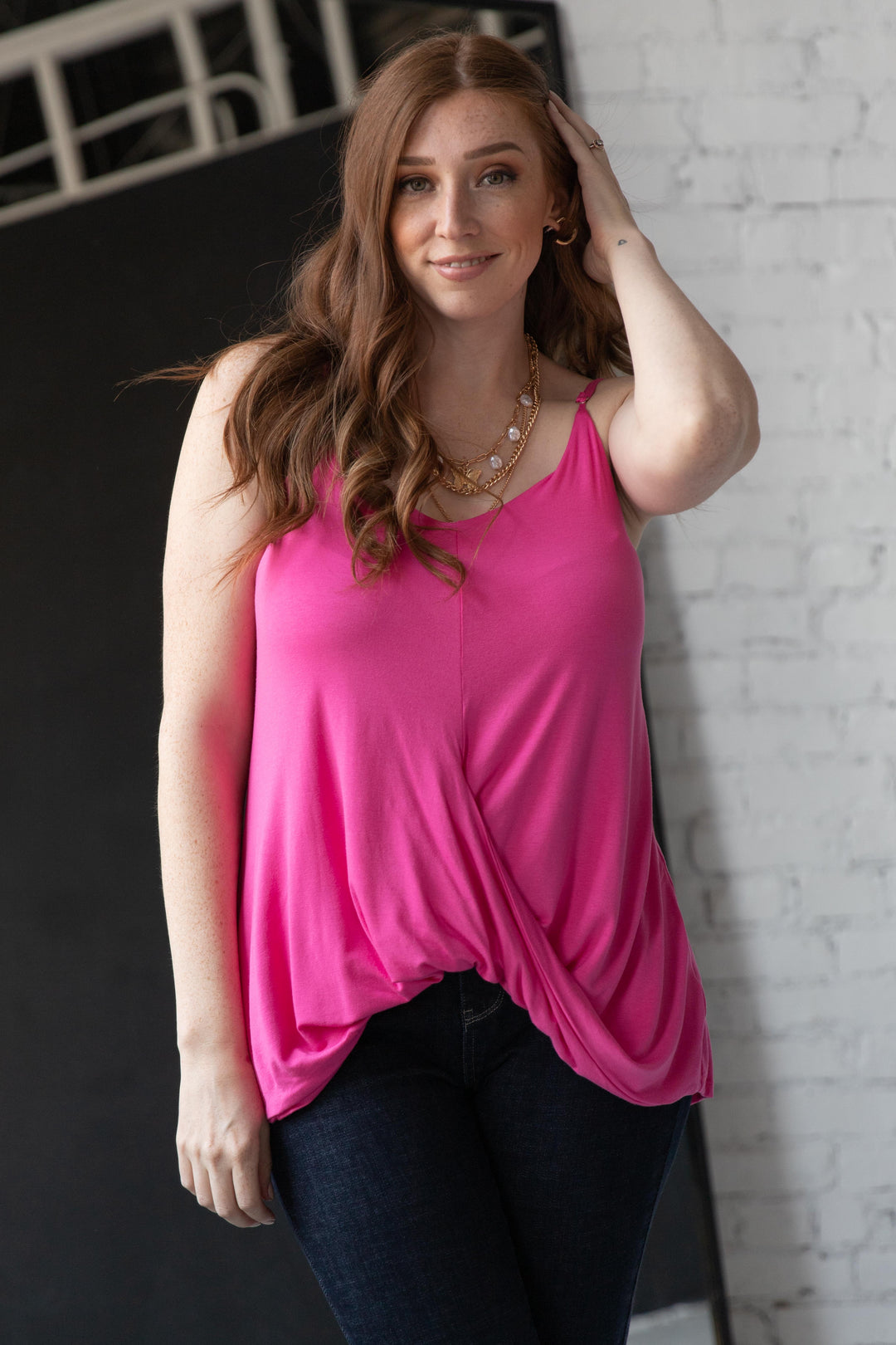 Think Pink Tank-Womens-Ave Shops-[option4]-[option5]-[option6]-[option7]-[option8]-Shop-Boutique-Clothing-for-Women-Online