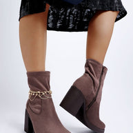 Enito Microfiber Sock Boots-Rag Company-[option4]-[option5]-[option6]-[option7]-[option8]-Shop-Boutique-Clothing-for-Women-Online