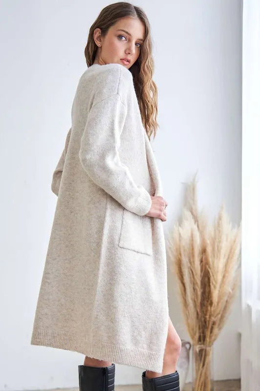 ADORA 2tone Sweater Open Cardigan-Cardigan-Trendsi-[option4]-[option5]-[option6]-[option7]-[option8]-Shop-Boutique-Clothing-for-Women-Online