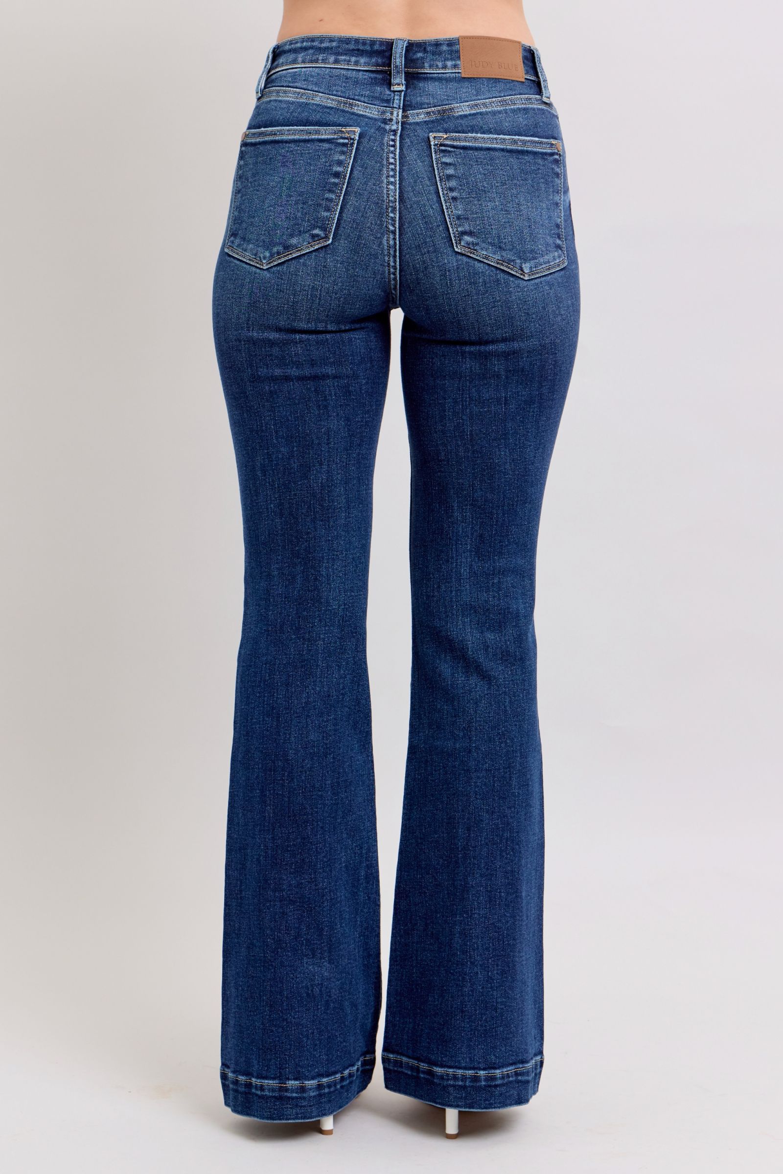 Judy Blue High Rise Flare Jeans-Trendsi-[option4]-[option5]-[option6]-[option7]-[option8]-Shop-Boutique-Clothing-for-Women-Online