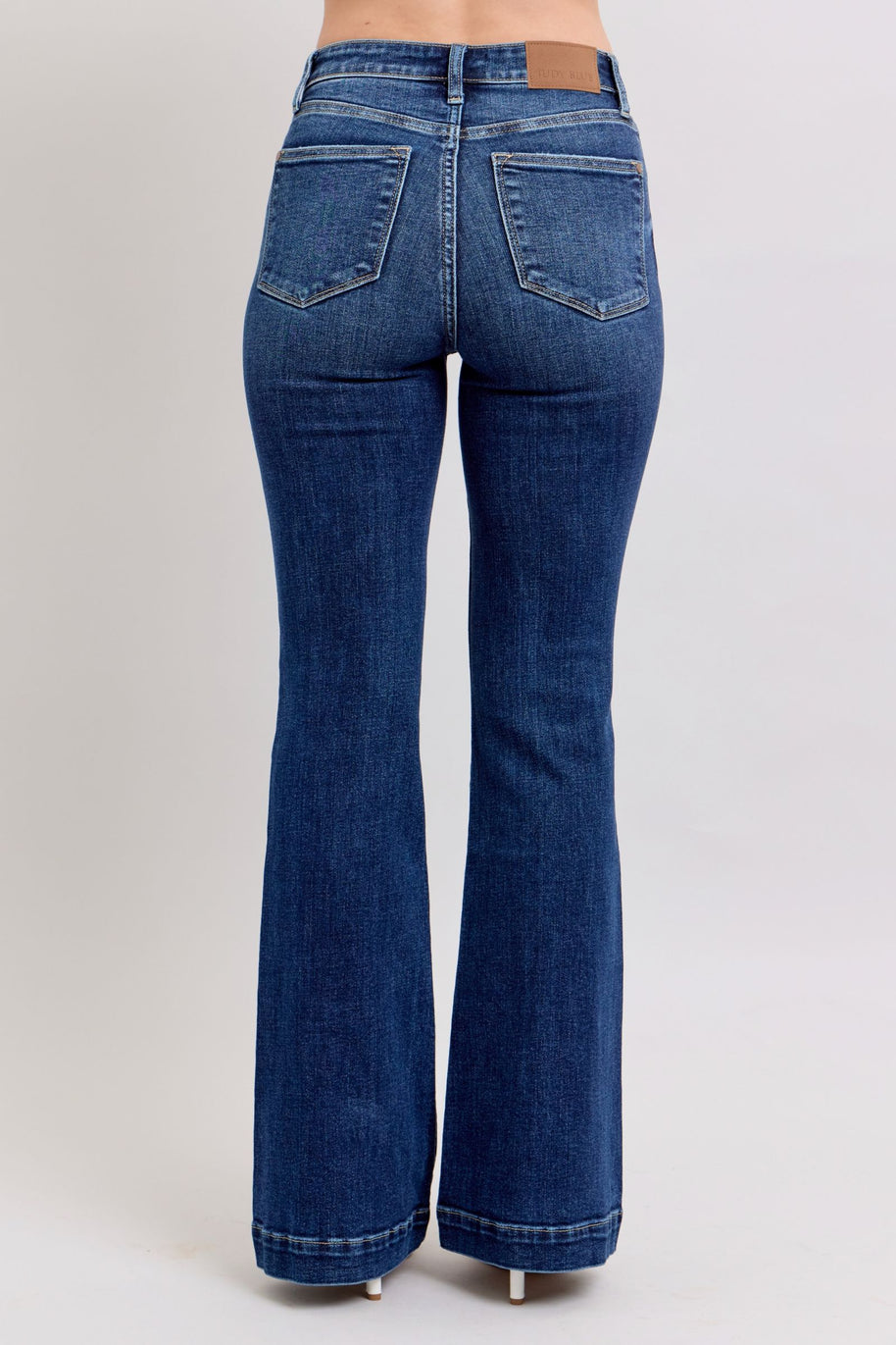 Judy Blue High Rise Flare Jeans-Trendsi-[option4]-[option5]-[option6]-[option7]-[option8]-Shop-Boutique-Clothing-for-Women-Online