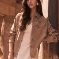 Button Front Long Sleeve Jacket-Coats & Jackets-Trendsi-[option4]-[option5]-[option6]-[option7]-[option8]-Shop-Boutique-Clothing-for-Women-Online