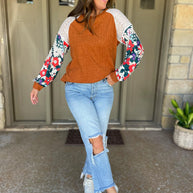 Aston Patchwork Blouse in Four Colors-Womens-Ave Shops-[option4]-[option5]-[option6]-[option7]-[option8]-Shop-Boutique-Clothing-for-Women-Online