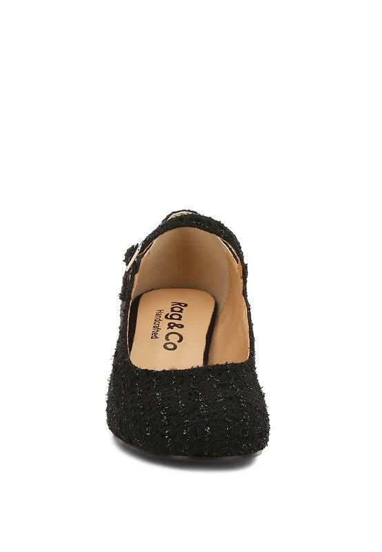 Antara Tweed Mary Jane Sandals-Rag Company-[option4]-[option5]-[option6]-[option7]-[option8]-Shop-Boutique-Clothing-for-Women-Online