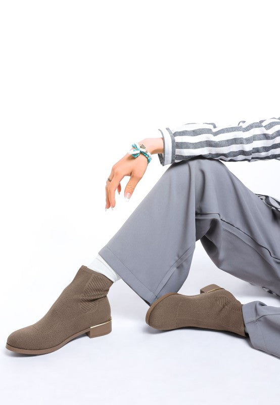 Rosamund Knitted Sock Boots-Rag Company-[option4]-[option5]-[option6]-[option7]-[option8]-Shop-Boutique-Clothing-for-Women-Online