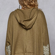 POL Peace Patch Floral Long Sleeve Hoodie-Sweatshirts-Trendsi-[option4]-[option5]-[option6]-[option7]-[option8]-Shop-Boutique-Clothing-for-Women-Online