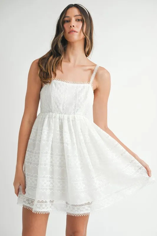 MABLE Eyelet Lace Babydoll Mini Cami Dress-Dresses-Trendsi-[option4]-[option5]-[option6]-[option7]-[option8]-Shop-Boutique-Clothing-for-Women-Online