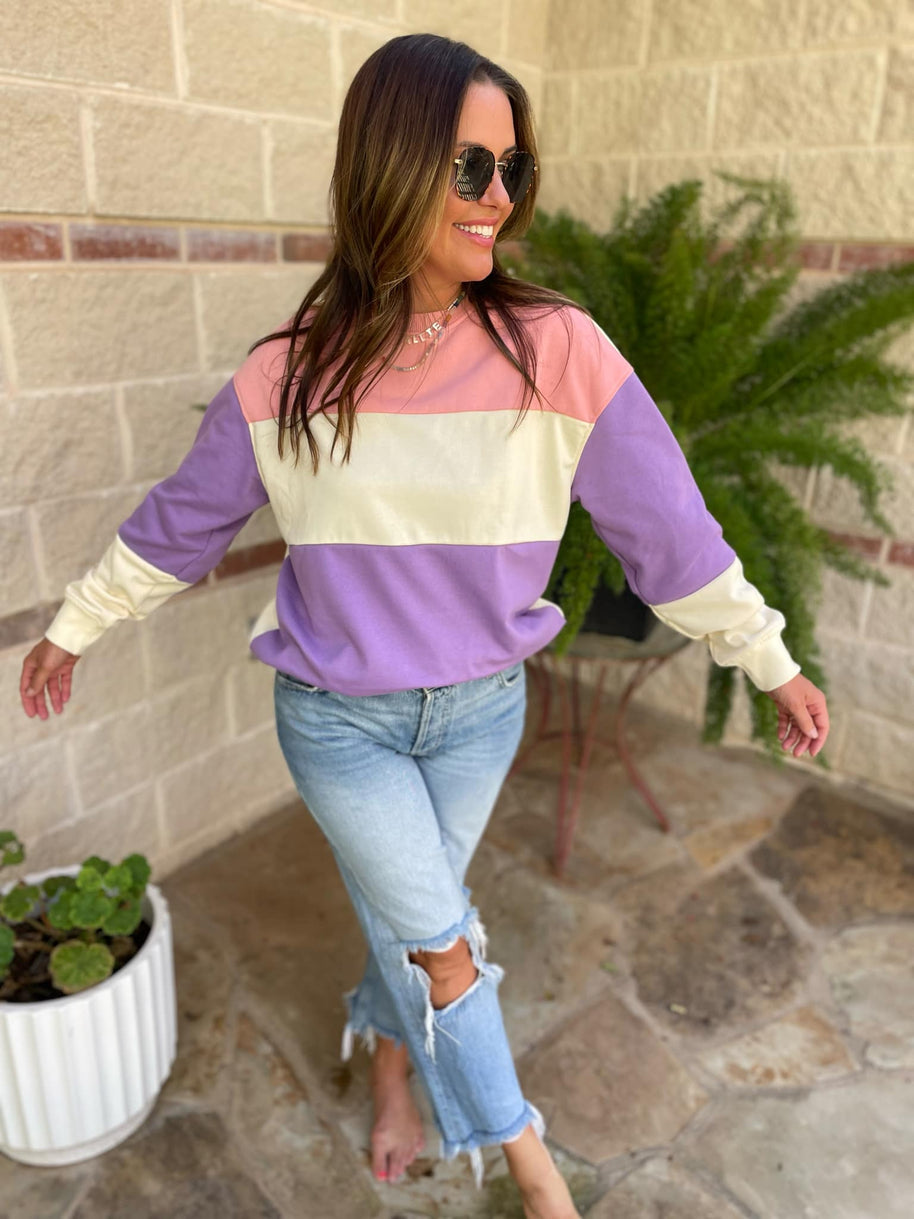 Finnley Colorblock Pullover in Four Colors-Womens-Ave Shops-[option4]-[option5]-[option6]-[option7]-[option8]-Shop-Boutique-Clothing-for-Women-Online
