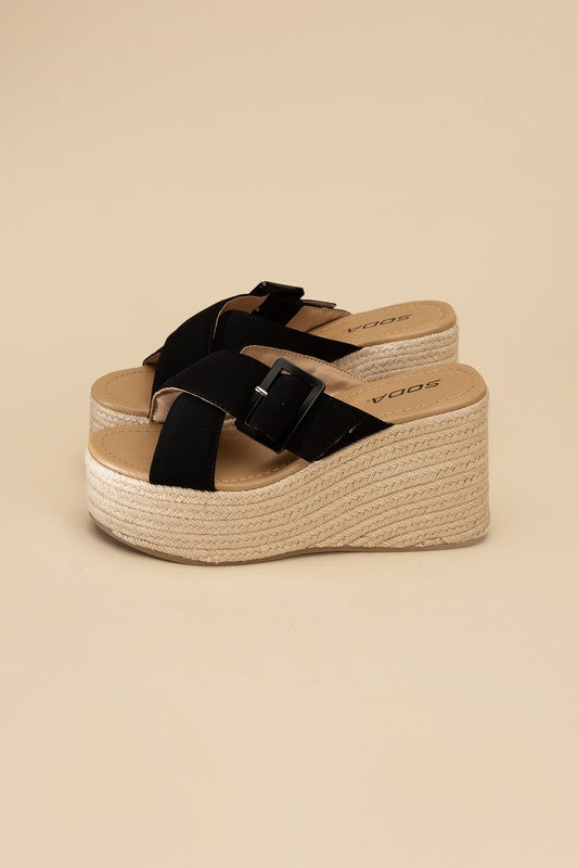 Soda espadrille platform online sandals