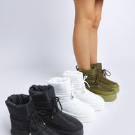 Pacos High Ankle Chunky Snow Boots-Rag Company-[option4]-[option5]-[option6]-[option7]-[option8]-Shop-Boutique-Clothing-for-Women-Online