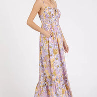 Mittoshop Floral Smocked Back Ruffled Hem Maxi Cami Dress-Dresses-Trendsi-[option4]-[option5]-[option6]-[option7]-[option8]-Shop-Boutique-Clothing-for-Women-Online