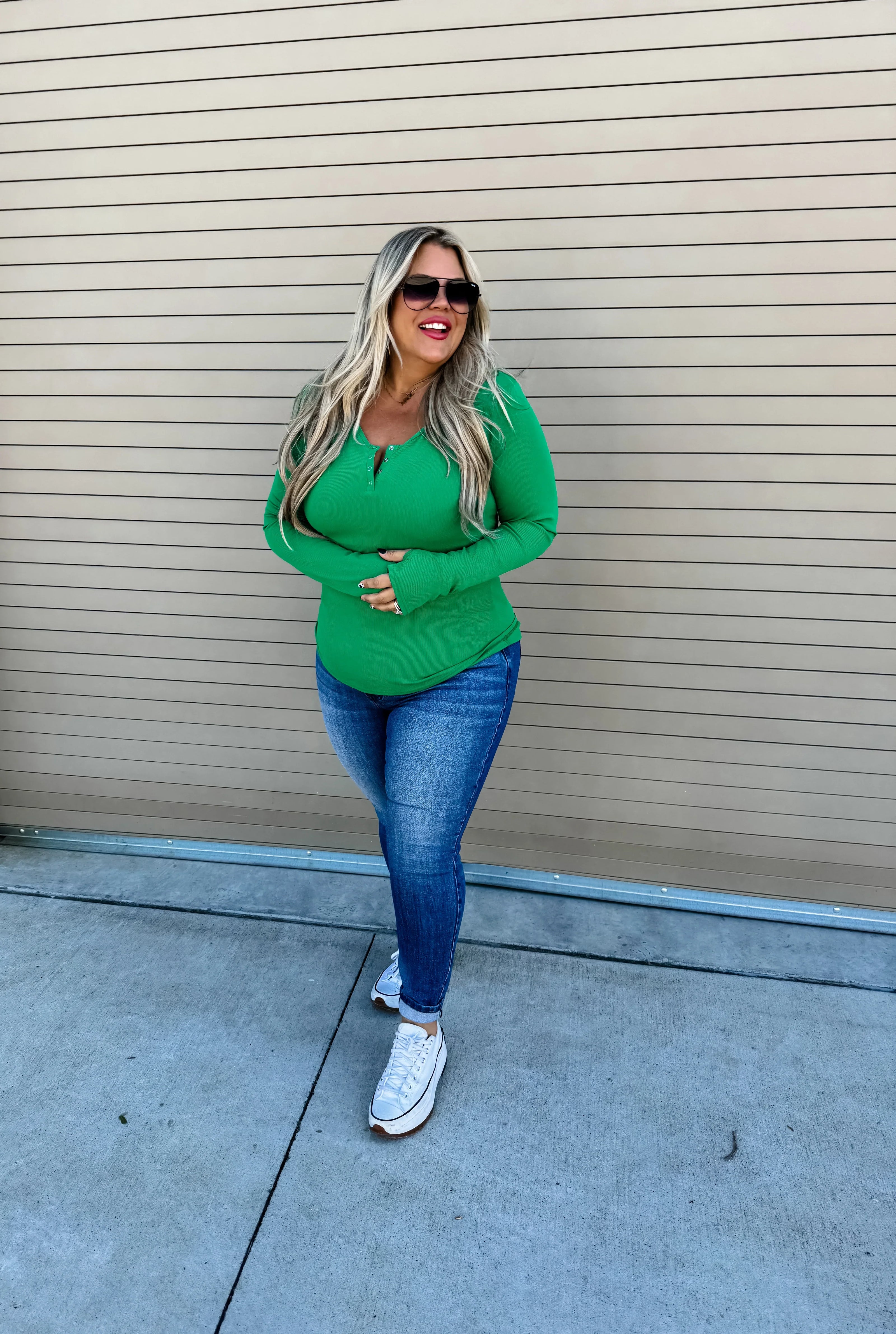 Blakeley Brooklyn Snap Henley in Five Colors-Womens-Ave Shops-[option4]-[option5]-[option6]-[option7]-[option8]-Shop-Boutique-Clothing-for-Women-Online