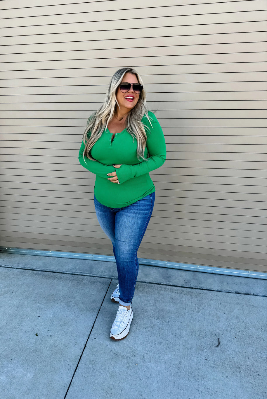 Blakeley Brooklyn Snap Henley in Five Colors-Womens-Ave Shops-[option4]-[option5]-[option6]-[option7]-[option8]-Shop-Boutique-Clothing-for-Women-Online