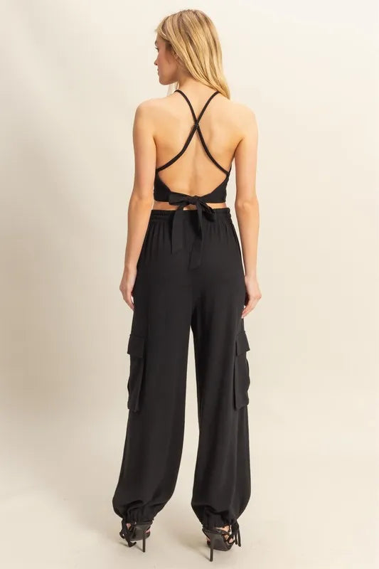 HYFVE Crop Top and Cargo Pants Set-sets-Trendsi-[option4]-[option5]-[option6]-[option7]-[option8]-Shop-Boutique-Clothing-for-Women-Online