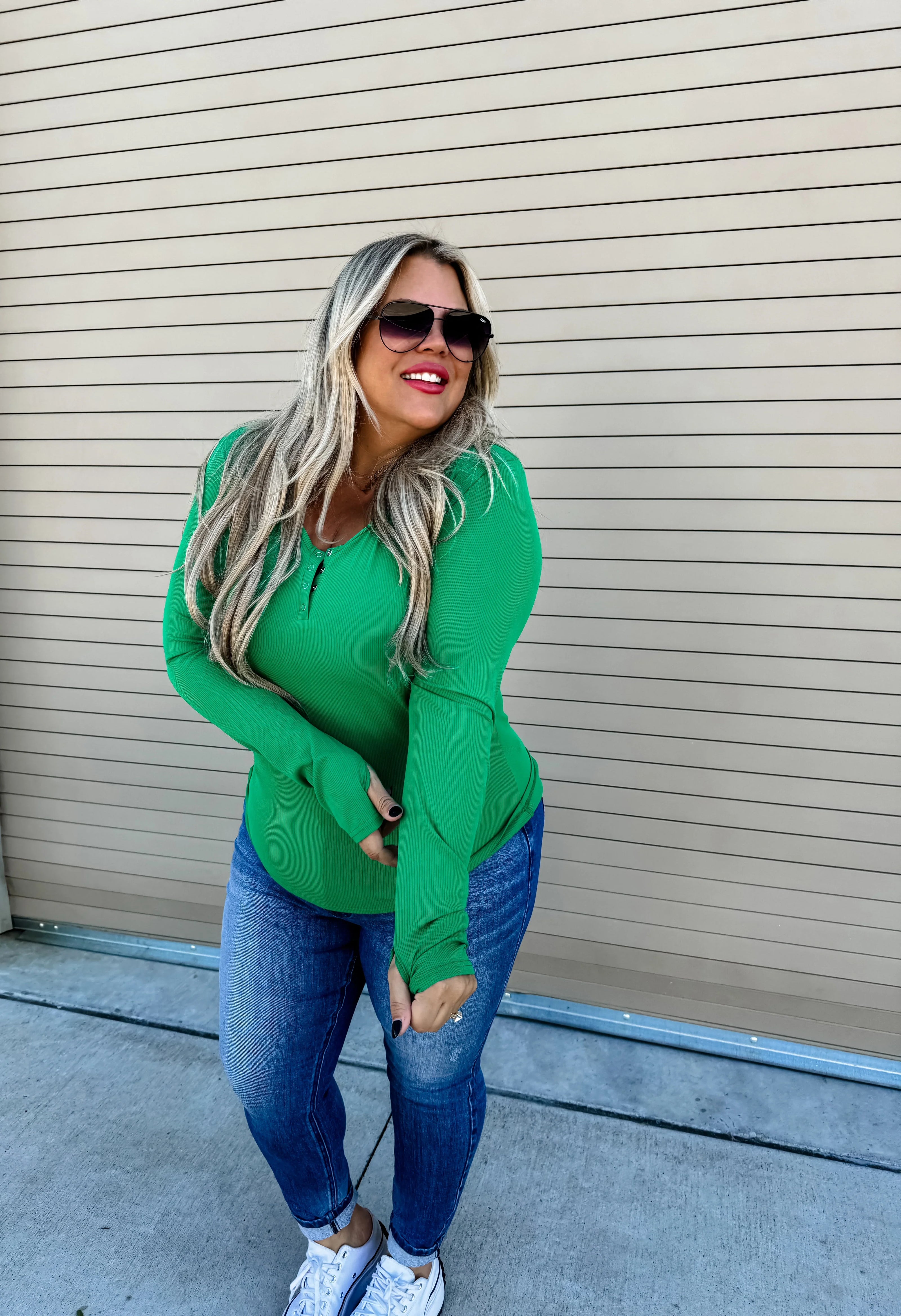 Blakeley Brooklyn Snap Henley in Five Colors-Womens-Ave Shops-[option4]-[option5]-[option6]-[option7]-[option8]-Shop-Boutique-Clothing-for-Women-Online