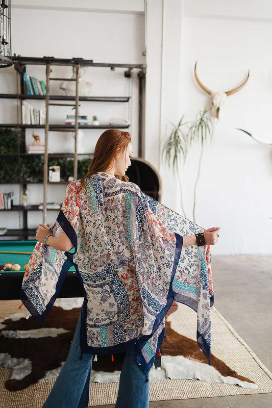 Paisley Floral Patchwork Kimono-Leto Accessories-Navy-One Size-[option4]-[option5]-[option6]-[option7]-[option8]-Shop-Boutique-Clothing-for-Women-Online