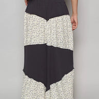 POL Contrast Floral Drawstring Wide Leg Pants-Pants-Trendsi-[option4]-[option5]-[option6]-[option7]-[option8]-Shop-Boutique-Clothing-for-Women-Online