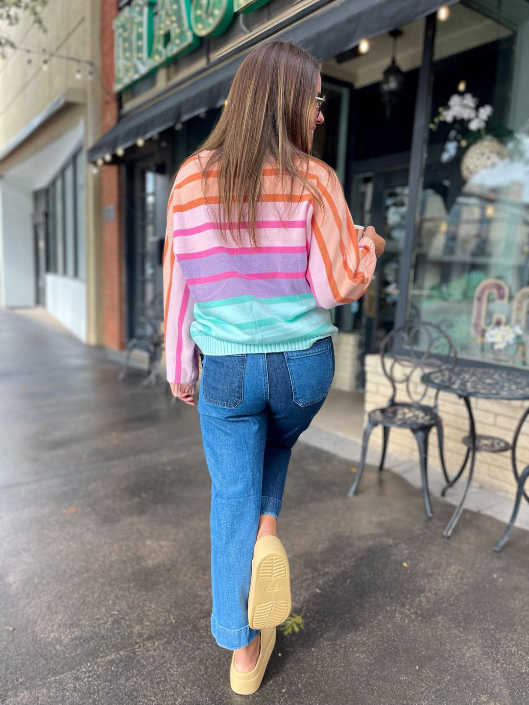 Over The Rainbow Striped Sweater-Womens-Ave Shops-[option4]-[option5]-[option6]-[option7]-[option8]-Shop-Boutique-Clothing-for-Women-Online