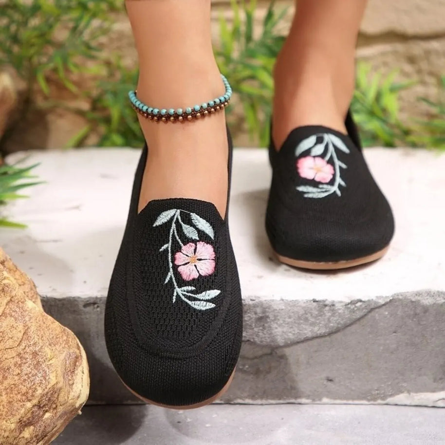 Embroidered Mesh Slip-Ons-135 Flats-Trendsi-[option4]-[option5]-[option6]-[option7]-[option8]-Shop-Boutique-Clothing-for-Women-Online