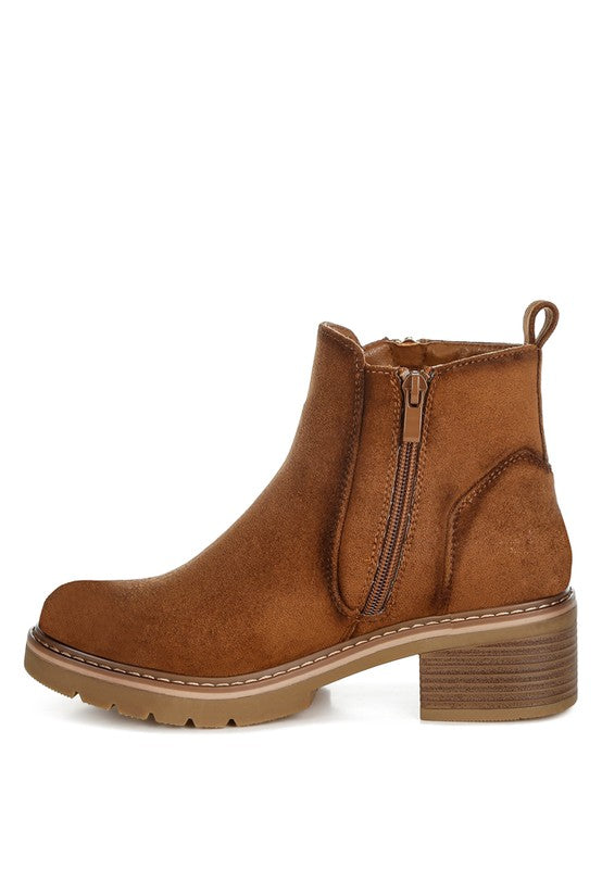 Tigris Microfiber Zipper Boots-Rag Company-[option4]-[option5]-[option6]-[option7]-[option8]-Shop-Boutique-Clothing-for-Women-Online