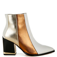 Stemon Three Tone Block Heel Boots-Rag Company-[option4]-[option5]-[option6]-[option7]-[option8]-Shop-Boutique-Clothing-for-Women-Online