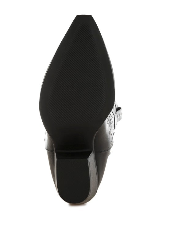 Dockery Studs Embellished Cowboy Boots-Rag Company-[option4]-[option5]-[option6]-[option7]-[option8]-Shop-Boutique-Clothing-for-Women-Online