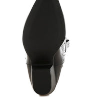 Dockery Studs Embellished Cowboy Boots-Rag Company-[option4]-[option5]-[option6]-[option7]-[option8]-Shop-Boutique-Clothing-for-Women-Online