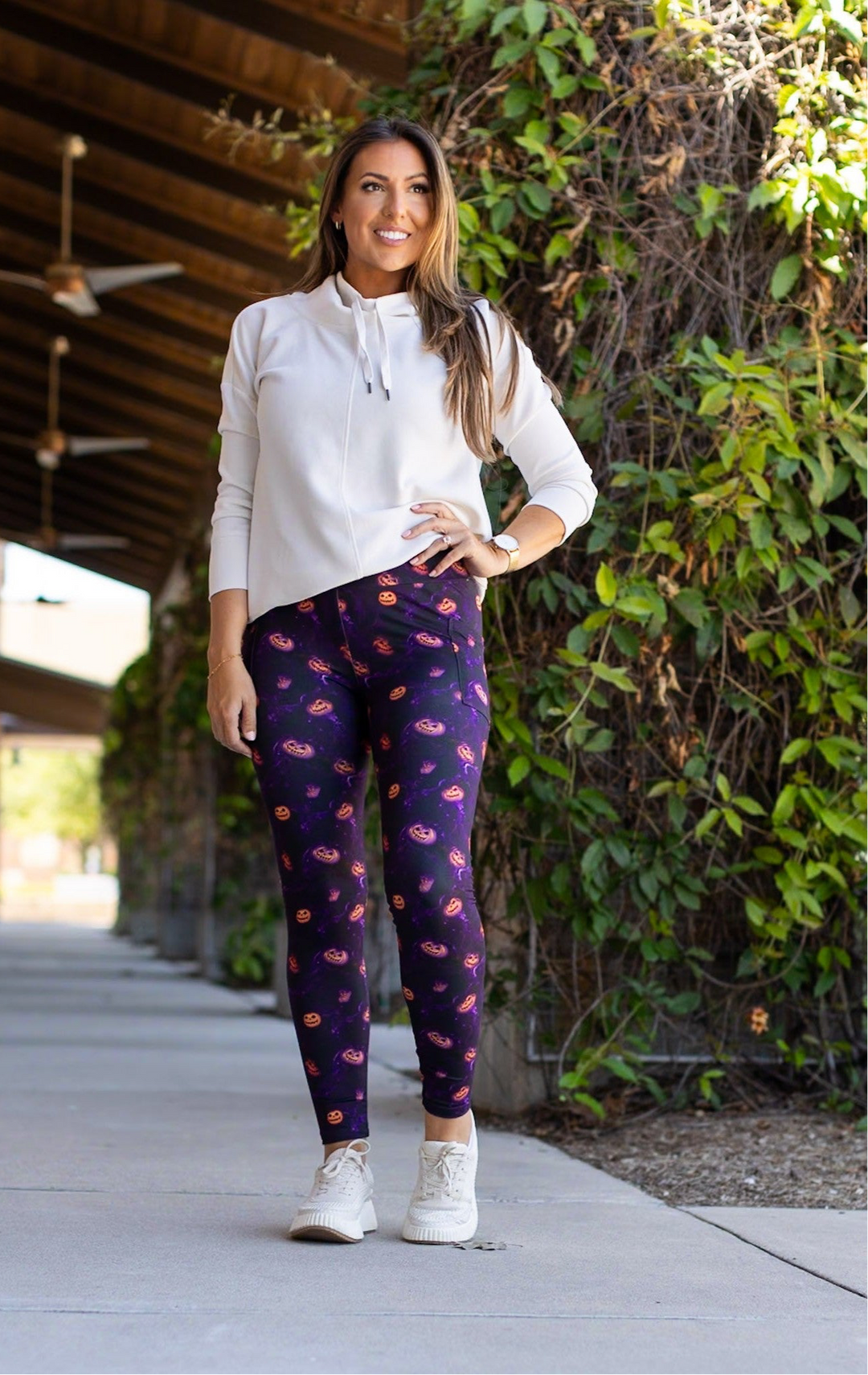 The Elly - Pumpkin Blaze Leggings - Luxe Leggings by Julia Rose®