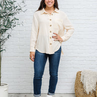 Want The Best Button Up Top-Womens-Ave Shops-[option4]-[option5]-[option6]-[option7]-[option8]-Shop-Boutique-Clothing-for-Women-Online