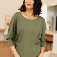 A Day Together Long Sleeve Top in Olive-Tops-Ave Shops-[option4]-[option5]-[option6]-[option7]-[option8]-Shop-Boutique-Clothing-for-Women-Online