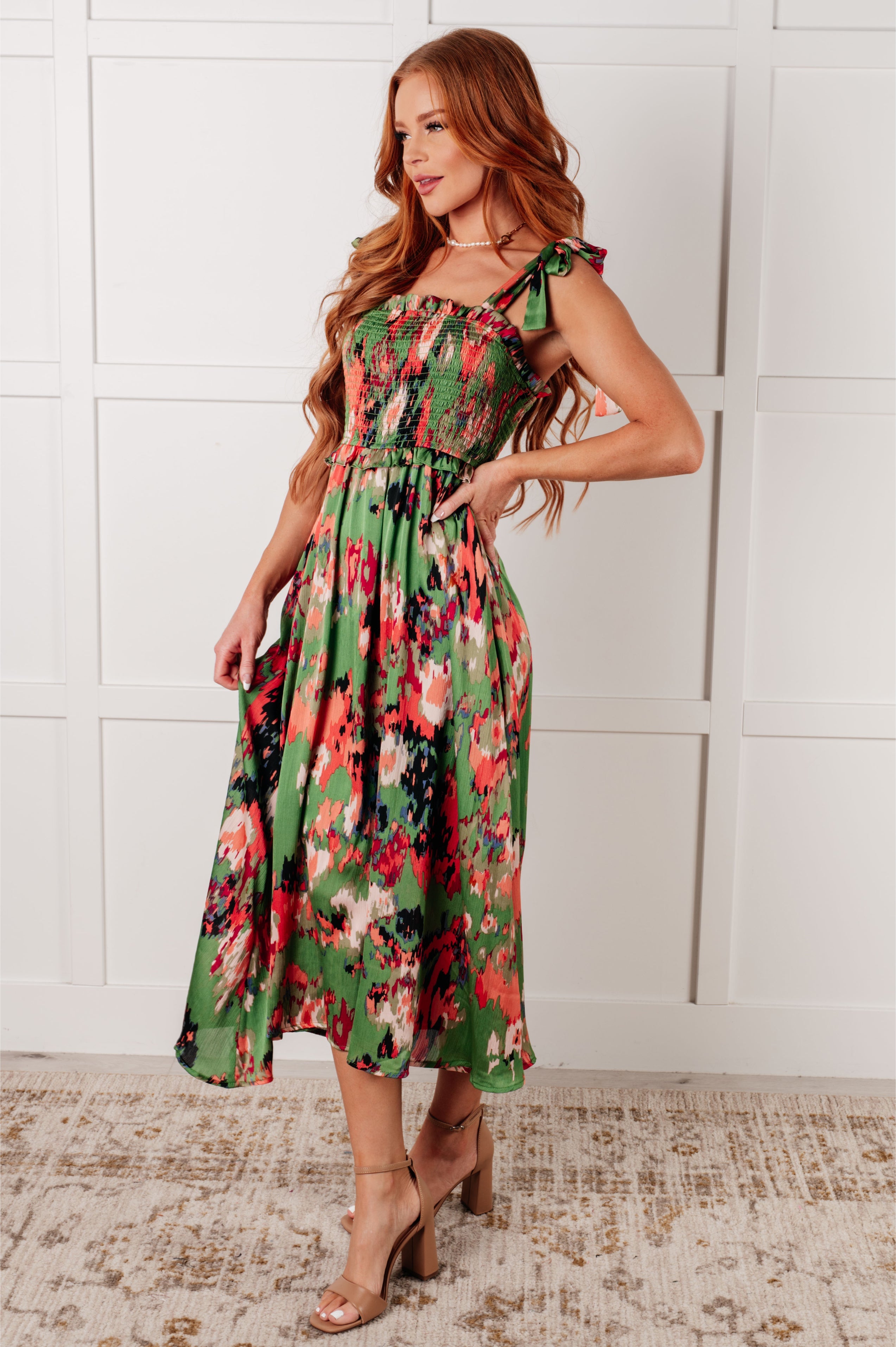 A Little While Longer Dress in Green-Dresses-Ave Shops-[option4]-[option5]-[option6]-[option7]-[option8]-Shop-Boutique-Clothing-for-Women-Online