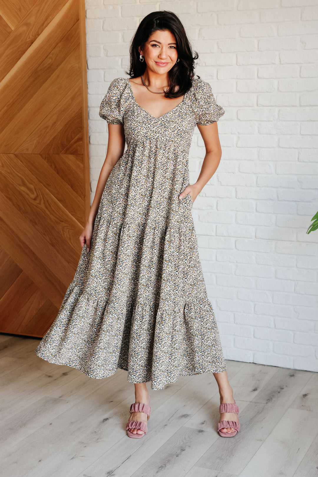 A Moment of Love Balloon Sleeve Dress-Dresses-Ave Shops-[option4]-[option5]-[option6]-[option7]-[option8]-Shop-Boutique-Clothing-for-Women-Online