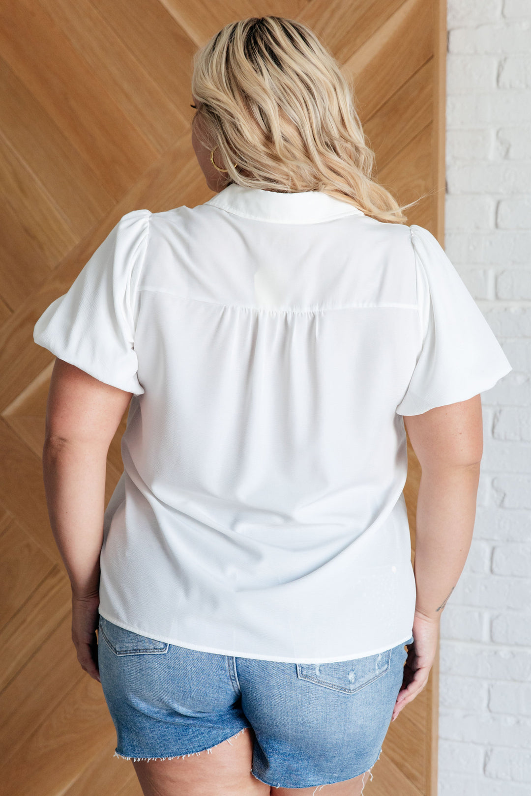 A Sixth Sense Balloon Sleeve Blouse-Tops-Ave Shops-[option4]-[option5]-[option6]-[option7]-[option8]-Shop-Boutique-Clothing-for-Women-Online