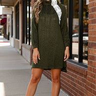 The Evergreen Lace Sweater Tunic-And The Why-[option4]-[option5]-[option6]-[option7]-[option8]-Shop-Boutique-Clothing-for-Women-Online