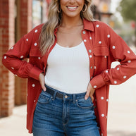 Dot My Day Shacket-And The Why-[option4]-[option5]-[option6]-[option7]-[option8]-Shop-Boutique-Clothing-for-Women-Online