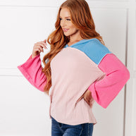 A-Tisket A-Tasket Color Block Pullover-Tops-Ave Shops-[option4]-[option5]-[option6]-[option7]-[option8]-Shop-Boutique-Clothing-for-Women-Online
