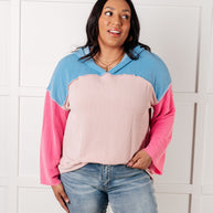 A-Tisket A-Tasket Color Block Pullover-Tops-Ave Shops-[option4]-[option5]-[option6]-[option7]-[option8]-Shop-Boutique-Clothing-for-Women-Online