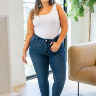 Addison Mid Rise Crinkle Ankle Skinny Jeans-Denim-Ave Shops-[option4]-[option5]-[option6]-[option7]-[option8]-Shop-Boutique-Clothing-for-Women-Online