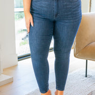 Addison Mid Rise Crinkle Ankle Skinny Jeans-Denim-Ave Shops-[option4]-[option5]-[option6]-[option7]-[option8]-Shop-Boutique-Clothing-for-Women-Online