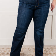 Judy Blue Alaina High Rise Classic Straight Jeans-Denim-Ave Shops-[option4]-[option5]-[option6]-[option7]-[option8]-Shop-Boutique-Clothing-for-Women-Online