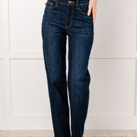 Judy Blue Alaina High Rise Classic Straight Jeans-Denim-Ave Shops-[option4]-[option5]-[option6]-[option7]-[option8]-Shop-Boutique-Clothing-for-Women-Online