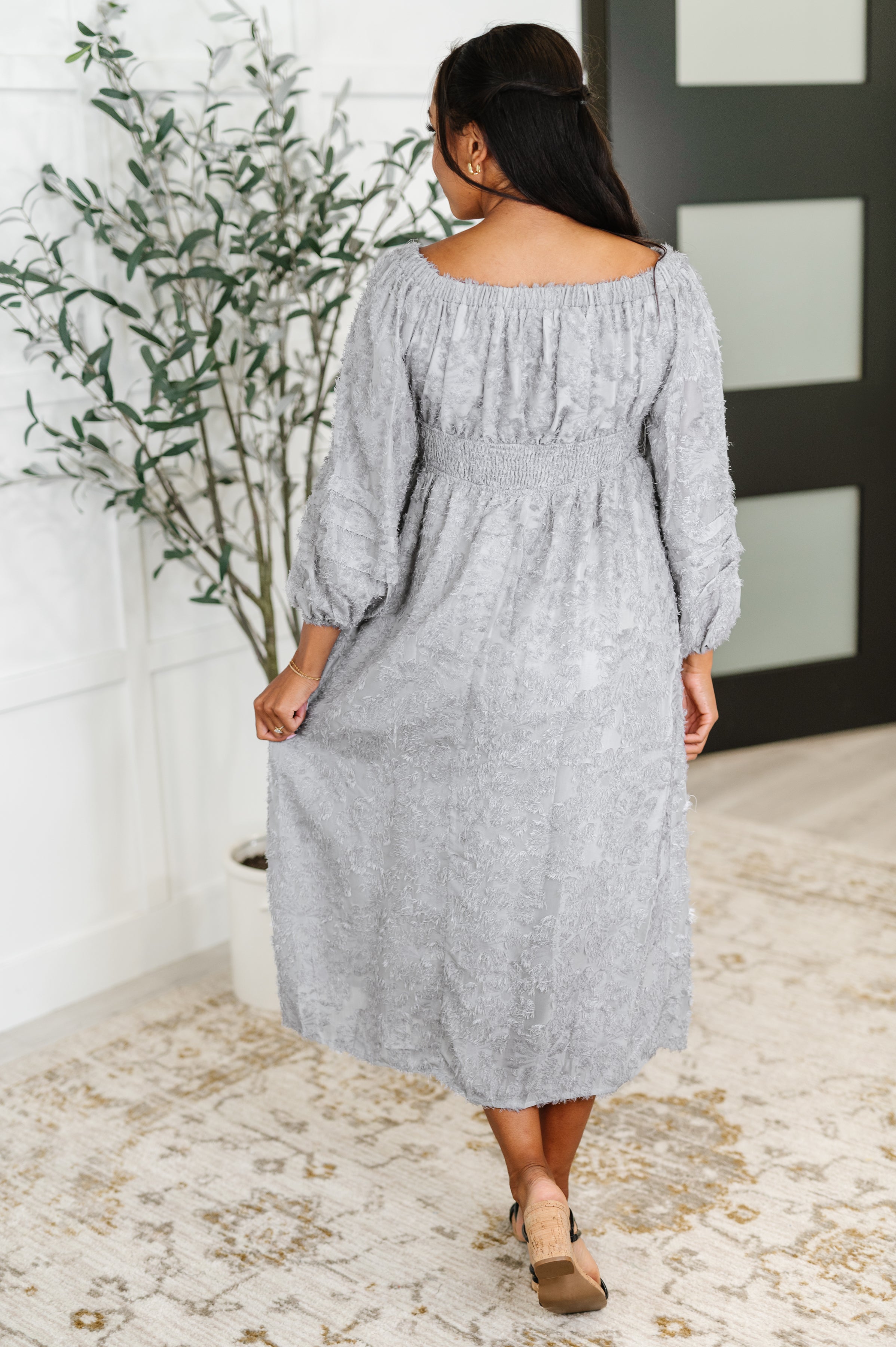 All Is Well Dress In Opal Gray-Womens-Ave Shops-[option4]-[option5]-[option6]-[option7]-[option8]-Shop-Boutique-Clothing-for-Women-Online