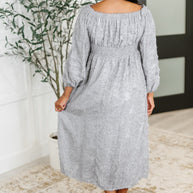 All Is Well Dress In Opal Gray-Womens-Ave Shops-[option4]-[option5]-[option6]-[option7]-[option8]-Shop-Boutique-Clothing-for-Women-Online