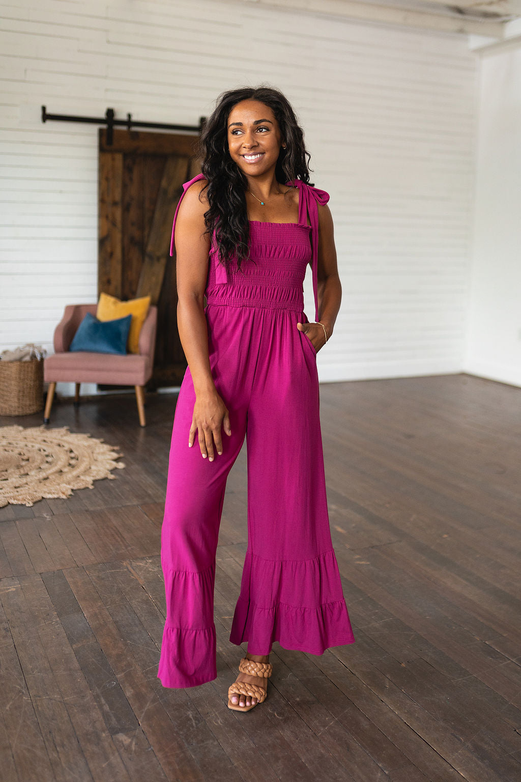 Almost Available Flared Jumpsuit-Jumpsuits & Rompers-Ave Shops-[option4]-[option5]-[option6]-[option7]-[option8]-Shop-Boutique-Clothing-for-Women-Online